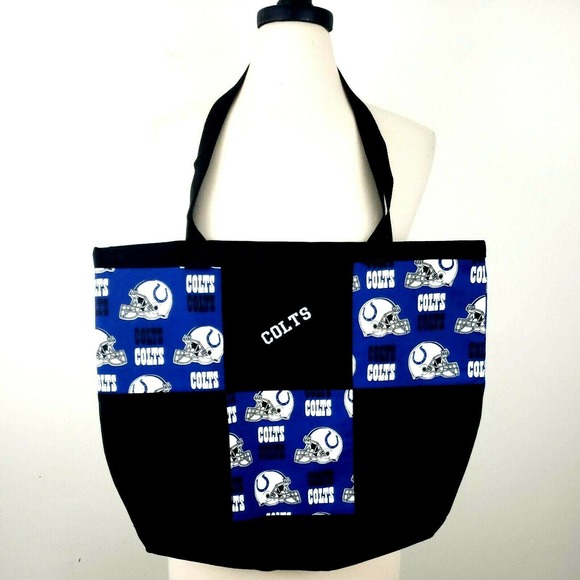 Indianapolis Colts Purse Tote Shopping Bag Footbal - Picture 1 of 7